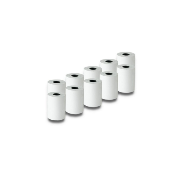 Qoltec 51896 Thermal roll 57 x 20 | 55g / m2 | 10 pcs. | BPA free
