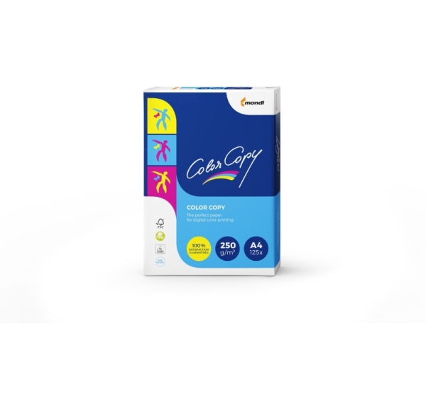 Paper copier office Mondi Color Copy 8687A25 (A4; 250g/m2; 125 sheets; white paper; satin)