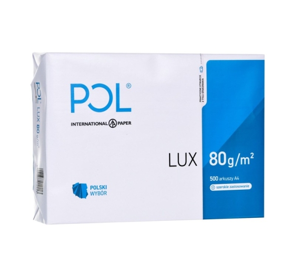 Paper copier office POLLUX (A4; 80g/m2; 500 sheets; white, matte)