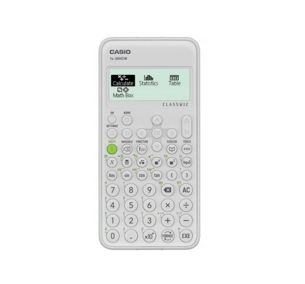 CASIO CALCULATOR, SCIENTIFIC OFFICE FX-350CW BOX GREY