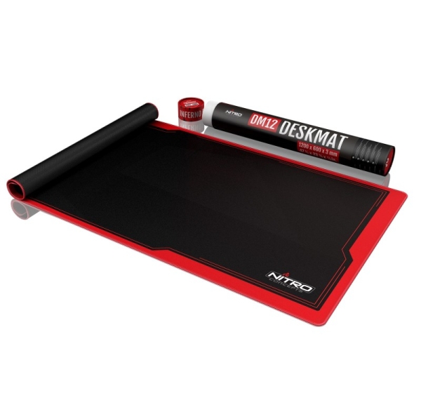 Nitro Concepts DM12 Gaming mouse pad Black, Red