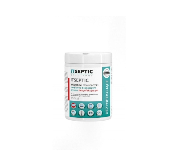 ITSEPTIC wipes wet disinfectant wipes for electrical appliances, for all surfaces 150 pcs