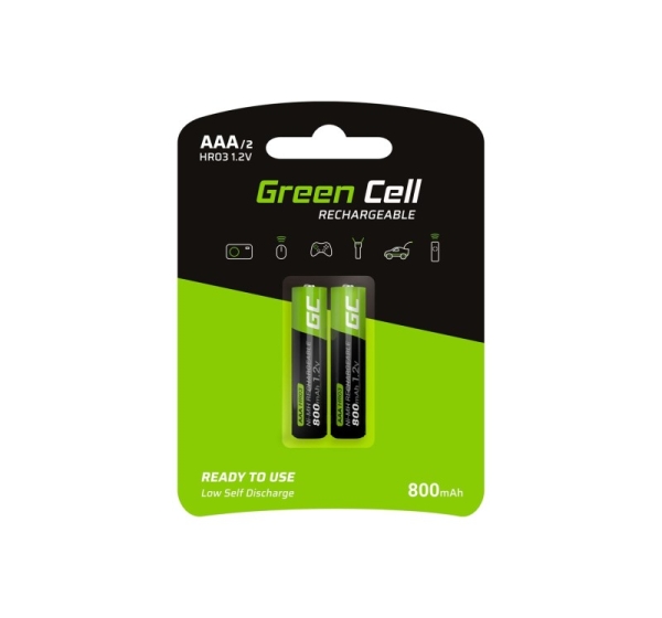 Green Cell GR08 household battery Rechargeable battery AAA Nickel-Metal Hydride (NiMH)