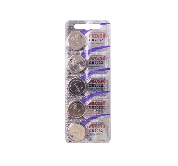 MAXELL CR2032 Battery specialized 5 pcs.