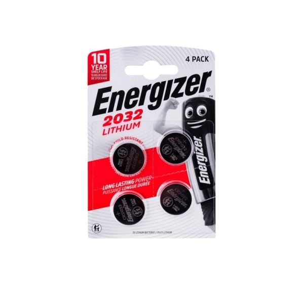ENERGIZER BATTERY SPECIALIZED CR2032, 4 pieces, 3V, ECO