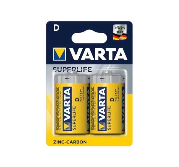 Varta R20 D household battery Zinc-carbon