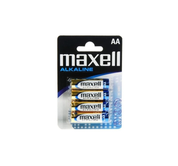 MAXELL Battery alkaline LR6 4 pieces