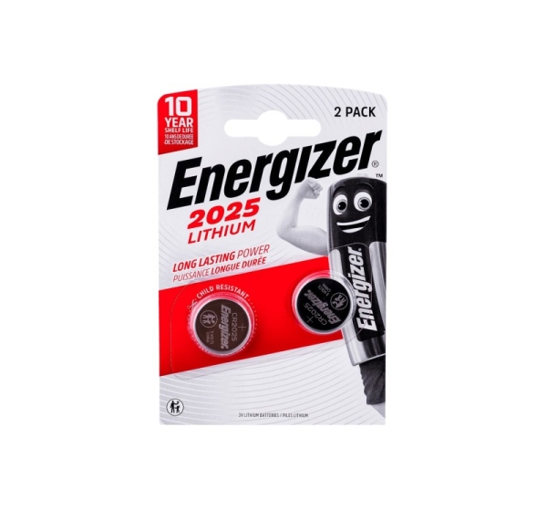 ENERGIZER BATTERY SPECIALIZED CR2025/2, 3V, ECO