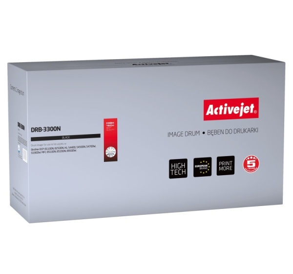 Activejet DRB-3300N drum (replacement for Brother DR-3300; Supreme; 30000 pages; black)
