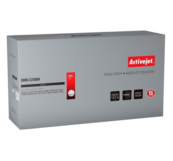 Activejet DRB-2000N Drum (replacement for Brother DR-2000/DR-2005; Supreme; 12000 pages; black)