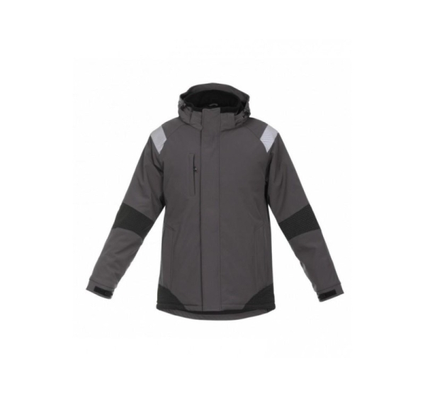 JACKET SOFTSHELL ATLANTA BLACK/GREY XL