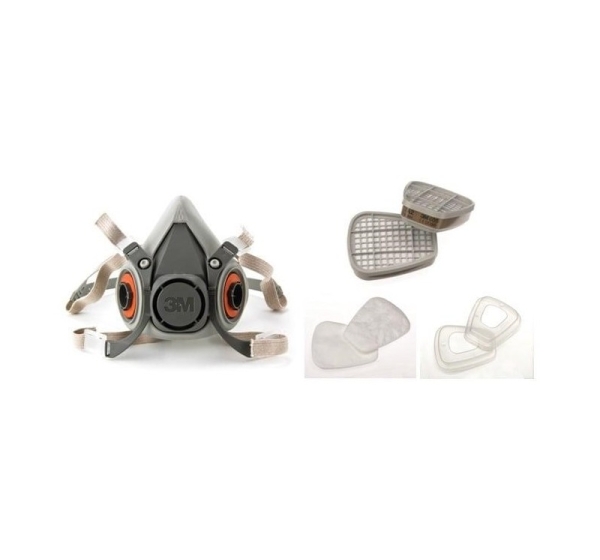PARTCULATE HALF MASK 6002 C1+R REUSABLE
