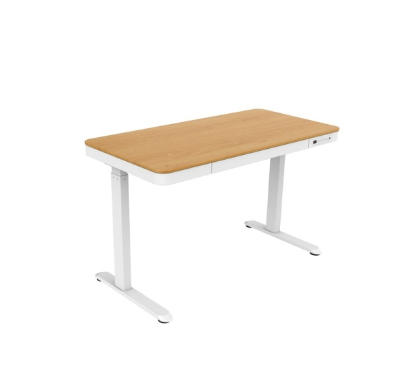 ACTIVEJET desk with electric height adjustment 120x60 ET119S white/oak