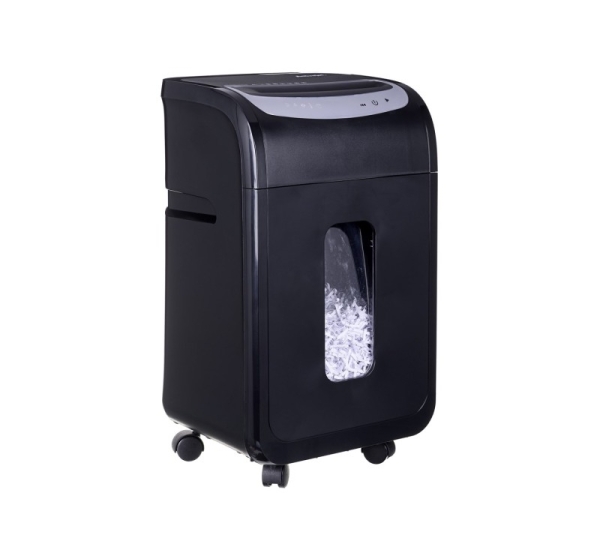 Shredder Activejet ASH-2502C, P-4, 28 l, shreds 4x40 mm, black