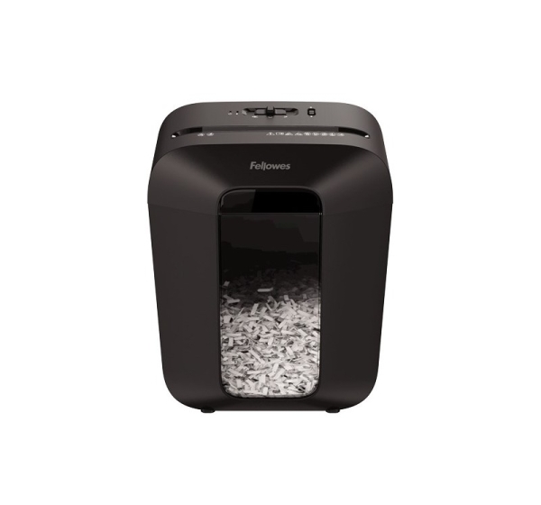 Fellowes Powershred LX50 paper shredder Particle-cut shredding Black