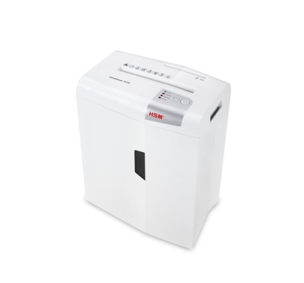 HSM shredstar S10 document shredder, 6 mm + separate CD-cutting mechanism