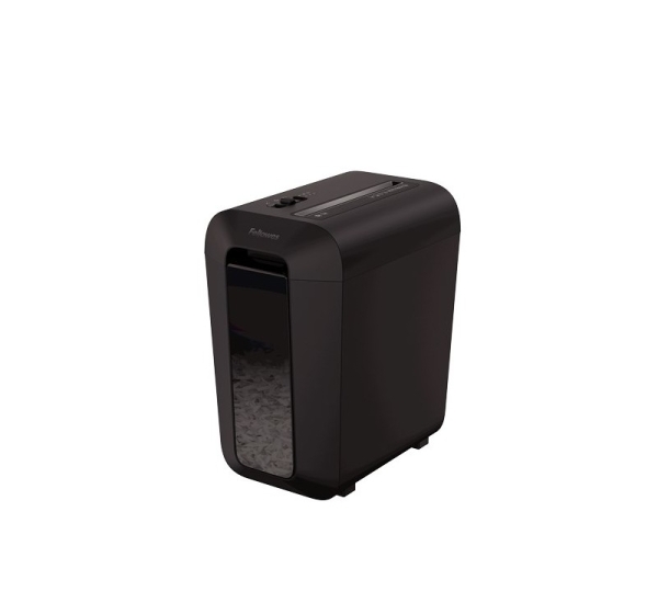 Fellowes LX65 paper shredder Cross shredding 4 cm Black