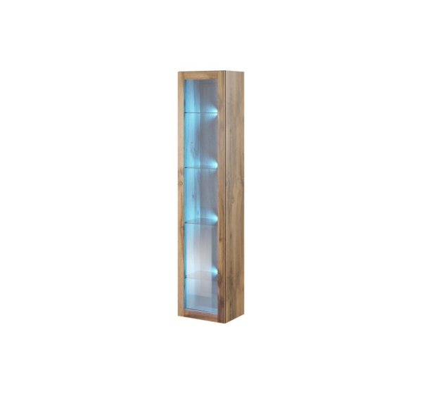 Cama Glass-case VIGO '180' 180/40/30 wotan oak