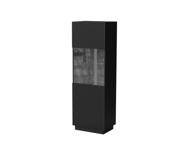 Cama LIVERTI display cabinet 59.5x42x178 black
