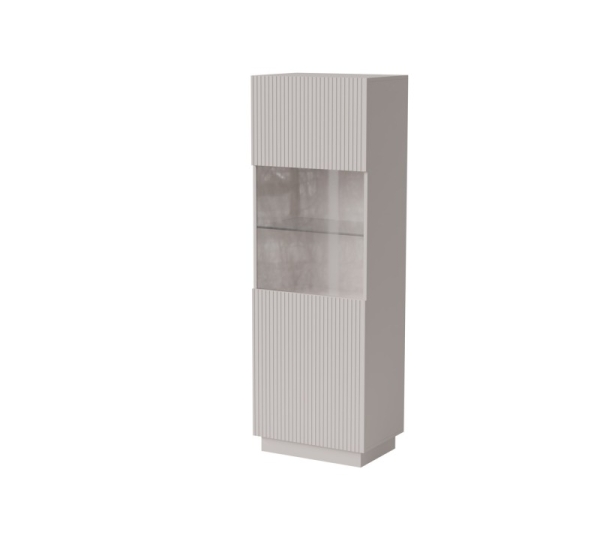 Cama LIVERTI display cabinet 59.5x42x178 cashmere