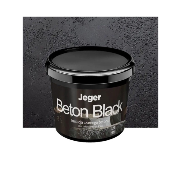 PLASTER DECOR JEGER BETON BLACK 7KG
