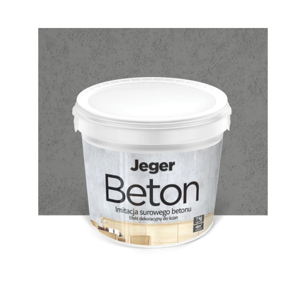 PLASTER DECOR JEGER BETON 7KG ROMA