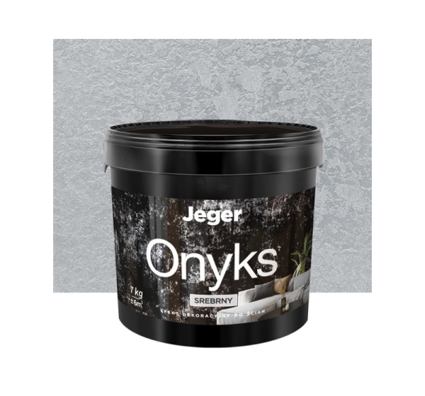 PLASTER JEGER ONYKS SILVER 7KG