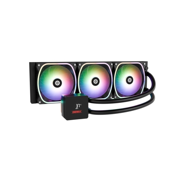 Enermax Aquafusion II 360 mm Processor All-in-one liquid cooler 12 cm Black