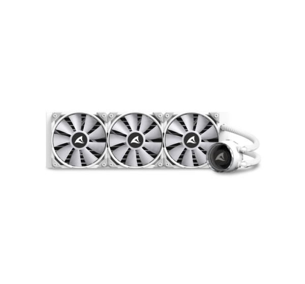 Sharkoon S90 Processor All-in-one liquid cooler 12 cm White 1 pc(s)