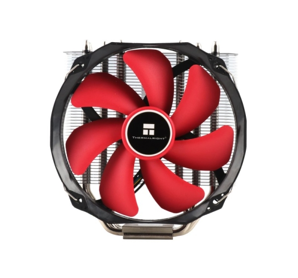 Thermalright TA140 computer cooling system Processor Air cooler 14 cm Grey, Red