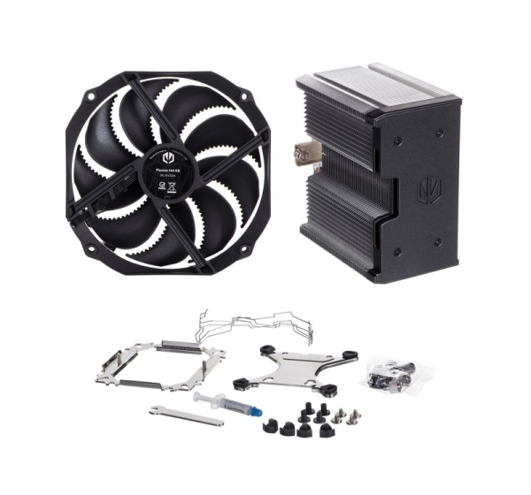 ENDORFY Fortis 5 Processor Air cooler 14 cm Black, Grey, Steel