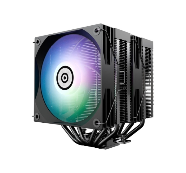 Enermax ETS-TD60D-ARGB computer cooling system Processor Air cooler 12 cm Black