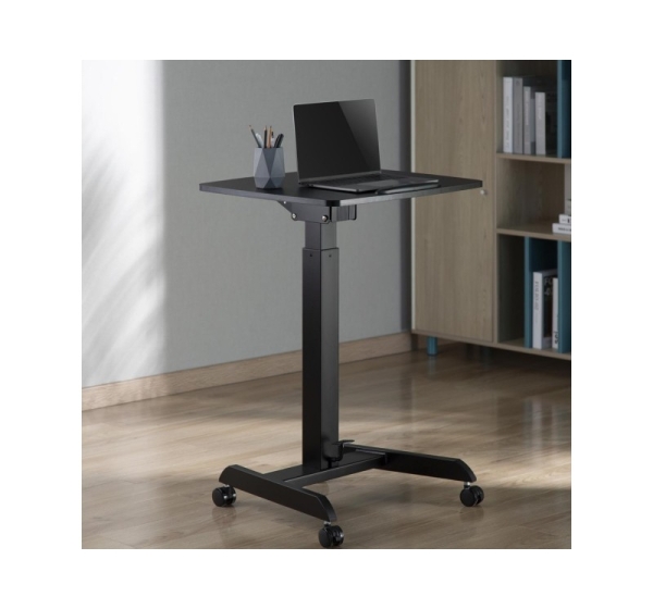 Maclean Laptop Table, Height Adjustable, for Standing Up Work, Max Height 113cm, MC-892B