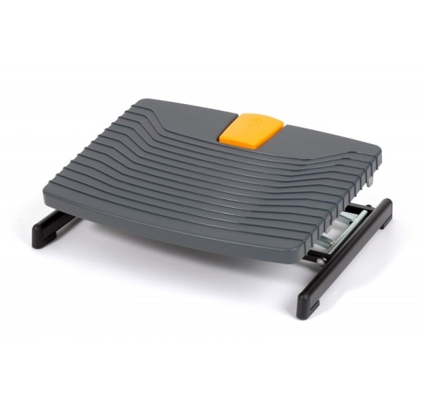 BakkerElkhuizen Pro 959 Footrest Black, Gray, Orange