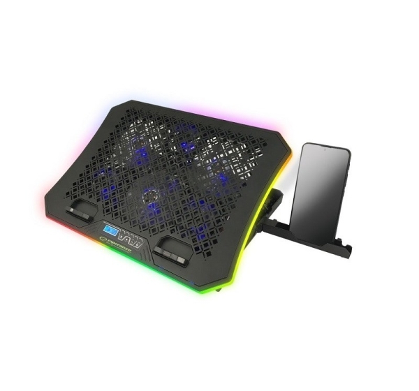 Esperanza GALERNE laptop cooling pad 48.3 cm (19") 2100 RPM Black