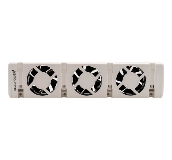 RealPower HL-1 Indoor White Fan electric space heater
