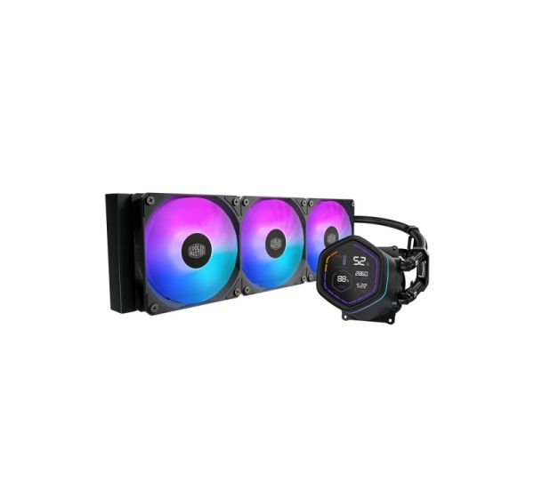 Cooler Master MasterLiquid Core Nex Digital Processor All-in-one liquid cooler 12 cm Black 1 pc(s)