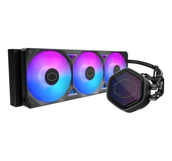Cooler Master MasterLiquid Atmos II 360 Pixel LED Black Processor Liquid cooling kit 12 cm 1 pc(s)