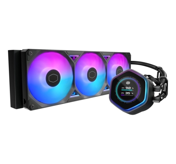 Cooler Master MasterLiquid Atmos II 360 LCD Black Processor All-in-one liquid cooler 12 cm 1 pc(s)
