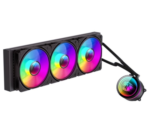 GameMax ICEBURG 360 INFINITY BK computer cooling system Processor All-in-one liquid cooler 12 cm Black 1 pc(s)