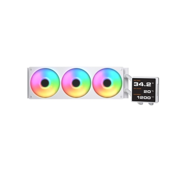 COUGAR CPU Water Cooling Poseidon Vistek Pro 360, ARGB, White