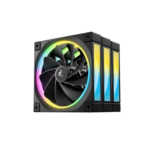 DeepCool FL12R-3 IN 1 Computer case Fan 12 cm Black 3 pc(s)