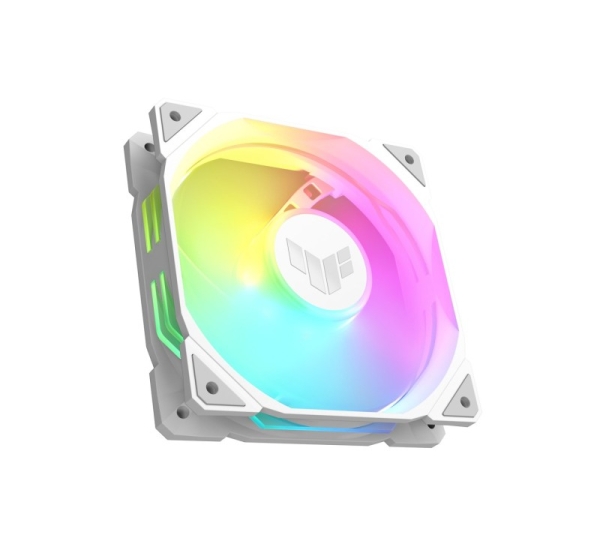 ASUS TUF GAMING TR120 ARGB REVERSE 1-pack White Computer case Air cooler 12 cm
