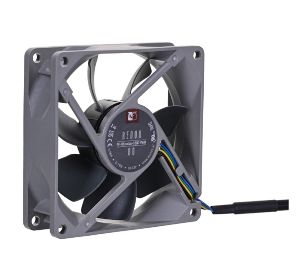 Noctua NF-R8 redux-1800 PWM Computer case Fan 8 cm Black, Grey