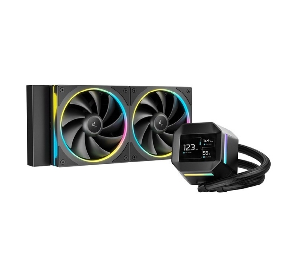 DeepCool LM240 Processor Liquid cooling kit 12 cm Black 1 pc(s)