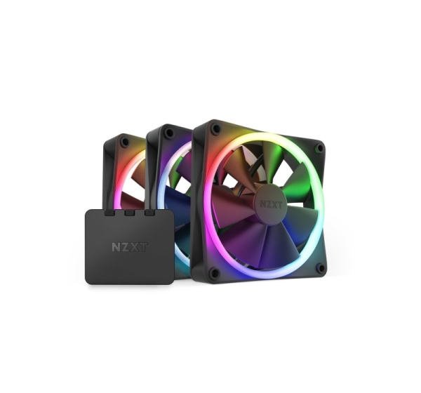 NZXT F120 RGB Triple Pack Computer case Fan 12 cm Black 3 pc(s)