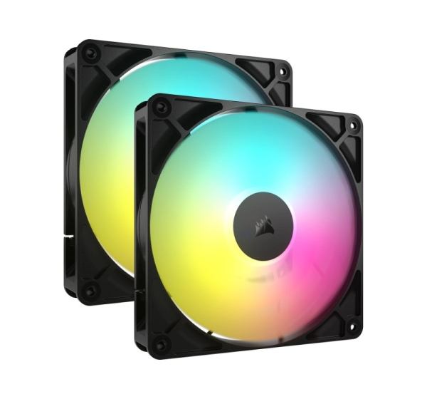 Corsair RS140 ARGB Computer case Fan 14 cm Black 2 pc(s)
