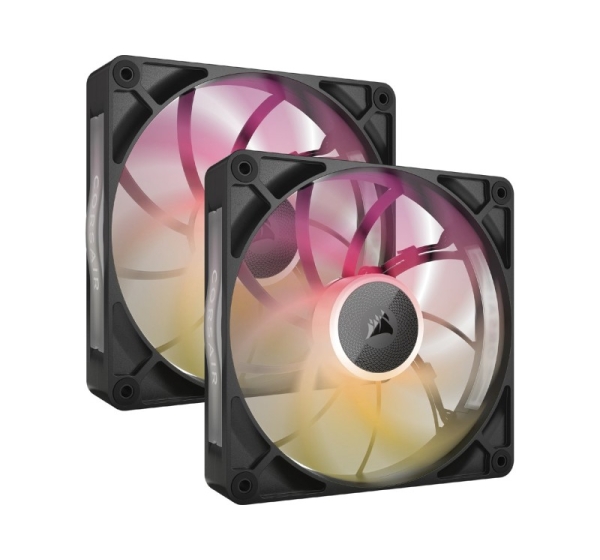 Corsair iCUE LINK RX140 MAX RGB Computer case Fan 14 cm Black 2 pc(s)