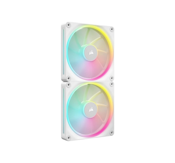 Corsair CO-9051032-WW computer cooling system Computer case Fan 14 cm White 2 pc(s)