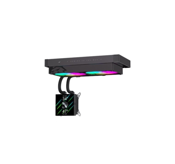 Gamemax CPU Liquid Cooler | GLACIER 240 LCD BK | Black